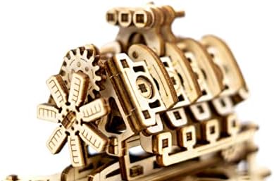 WOODEN.CITY V8 Engine 3D Wooden Puzzle Kit, 200 Pcs DIY Mechanical Model, Made in EU - Image 5