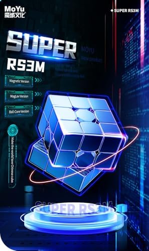 Moyu Super RS3M Magnetic Cube, Stickerless Adjustable Elasticity Magnetic Budget Cube, MFJS CubingClassroom Professional Cube Smooth & Fast - Image 3