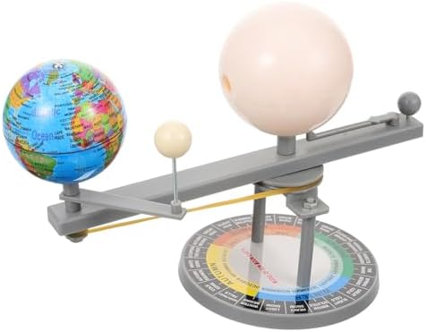 TOYANDONA Sun Earth Moon Orbital Model, Solar System Planetarium Model Solar System Project Kit for Kids Educational by TOYANDONA