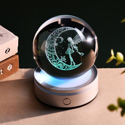3D Fairy Crystal Ball Fairy Gifts for Daughter - Image 3