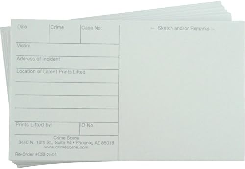 Classroom Fingerprint Kit - Serves 4 Work Groups of Students - Lift at Least 100 Fingerprints (Black) - Image 3