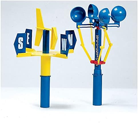hand2mind Plastic Weather Vane, Wind Instruments, Science Supplies for Classroom, Mini Wind Vane, Weather Tools for Classroom, Wind Science, Classroom Tools, Wind Indicator, Preschool Science - Image 2