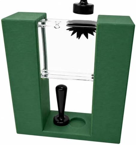 Ferrofluid Display Kit with 2 Neodymium Magnets (Vertical Green) by Unknown