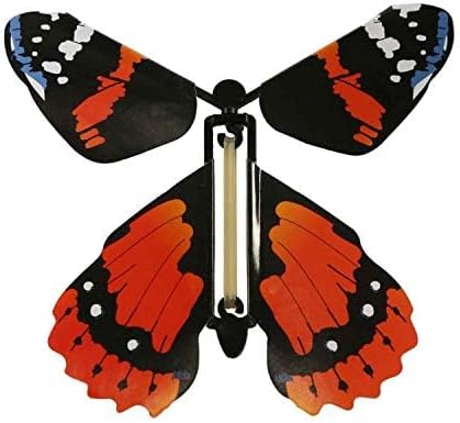 Insect Lore Butterfly Garden 8" Habitat Gift Set with 10 Live Baby Painted Lady Caterpillars - Includes Baby Caterpillars, Raising Supplies, 3D Butterfly Stickers and Butterfly Wind-up Toy
