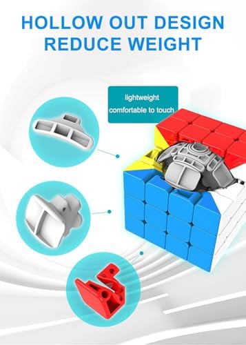 CFMOUR 4x4 Speed Cube, Stickerless Magic Cubes Bundle, Puzzle Toys - Image 2