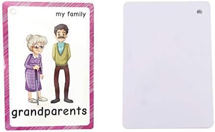 Family Tree flashcards for Toddlers(22 pcs)| English Learning Cards for Kindergarten Classroom Decoration | Perfect for Pre-K Decor Background Wall Stickers, Teacher/Autism Therapists Tools - Image 2