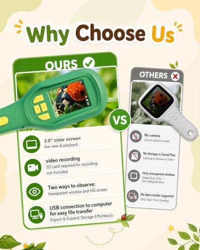 Bug Catcher for Kids with Camera & Auto-Focus - Image 6