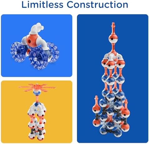 Magnetic Building Set for Kids, STEM Educational Toys for 3+ Year Old Boys and Girls, Space Planet Blocks - Image 3