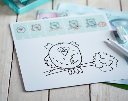ABC Draw with Me 2-Pack – Learn to Draw ABC & Letter Tracing Cards Ages 3-6 - Image 6