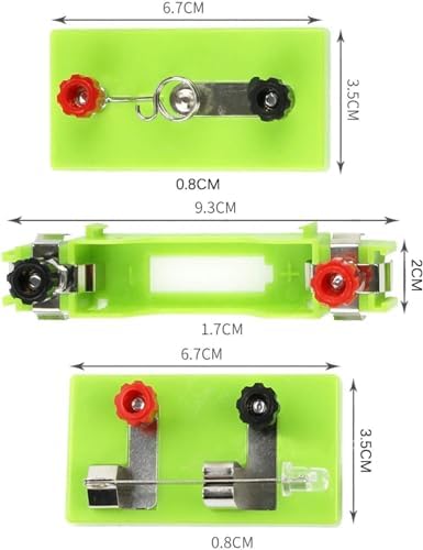 Basic Electricity Circuit Experiment Box, Series & Parallel Building Kit, Complete Physics Electronic Principle Demonstration Equipment for Lab Teaching - Image 6