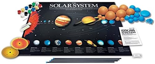 4M 3D Glow-in-the-Dark Solar System Mobile Making Kit - DIY Science Astronomy Learning Stem Toys Educational Gift for Kids & Teens, Girls & Boys - Image 3