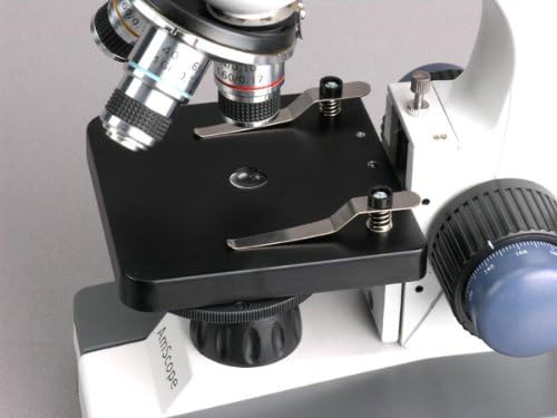 AmScope M150C-E1 40X-1000X LED Coarse & Fine Focusing Science Student Microscope with Single Lens Condenser and 3MP USB Digital Camera for Photos and Videos