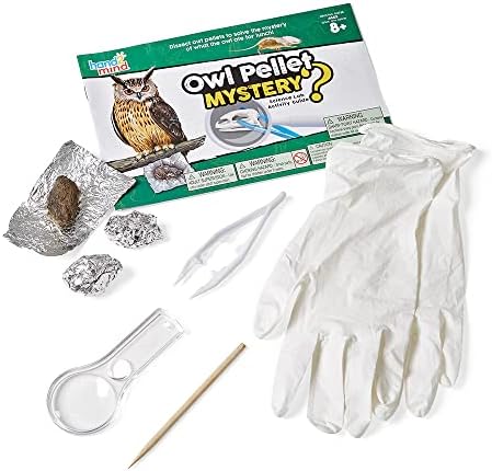hand2mind Animal Science Kit for Kids 8-12, Kids Science Kit with Fact-Filled Guide, Learn About Animal Biology and Dissect Owl Pellets, STEM Toys, 10 Science Experiments - Image 2