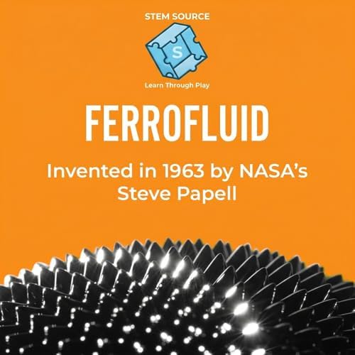 Ferrofluid Display Kit, Magnetic Liquid Science Desk Toy with 2 Magnets - Image 6