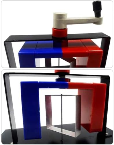 Electromagnetic‑Drive Rotating‑Magnetic‑Field Demonstrator Physics Electromagnetism Experimental Apparatus for Induced‑Current - Image 2