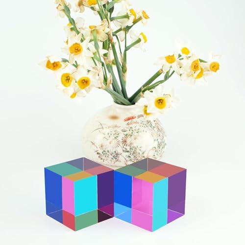 CMY Color Cube, 40mm Acrylic Prism, Educational Toys for Kids - Image 4