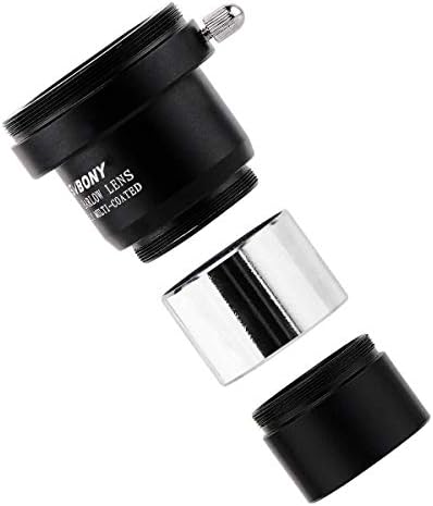 SVBONY Telescope Eyepiece Fully Multi Coated 1.25 inches Telescope Lens 66 Degree Ultra Wide Angle Bundle with Barlow Lens 2X, 1.25 inch Barlow Lens with Multi Coated, Telescope Accessories - Image 6