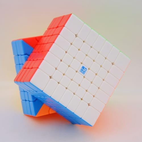 Bukefuno MoYu Meilong 7X7 Speed Puzzle Cube MFJS 7X7 Magic Cubes Moyu Cube Stickerless Meilong 7X7X7 Cubing Classroom Speed Education Toys - Image 3