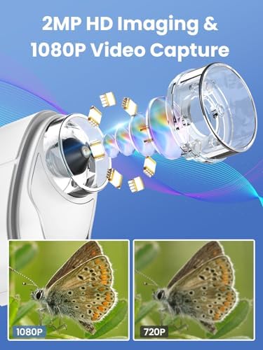 1000X Handheld Digital Microscope for Kids, 2.4" IPS Screen STEM Toys - Image 2