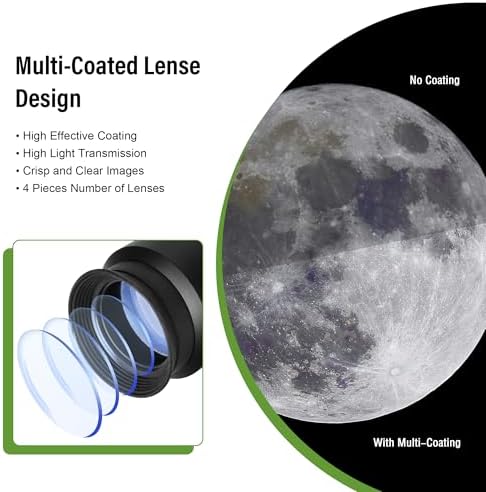 Astromania 13mm 1.25 Inch Plossl Telescope Eyepiece - Bundle with - 6mm/40mm 1.25 Inch Plossl Telescope Eyepiece - Image 3
