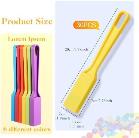Jerify 30 Pack Magnetic Wands Bulk for Kids, Classroom Magnet, Macaron - Image 2