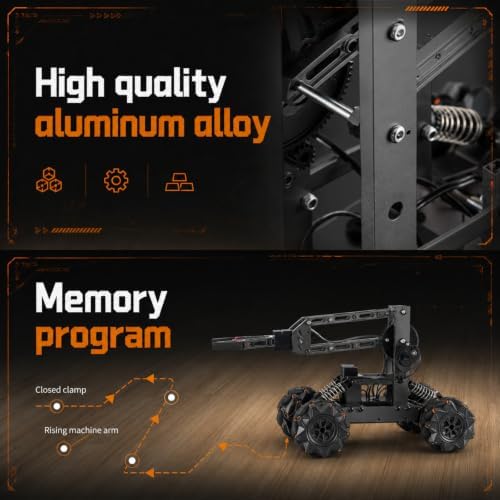 Robotic Arm Kit, STEM Projects for Kids Ages 8-12, Science Kits Electronic Robot Arm for Boys & Girls to Learn Programming/​Technology, Educational Building Kits for Beginners, Xmas Gifts for Teens - Image 4