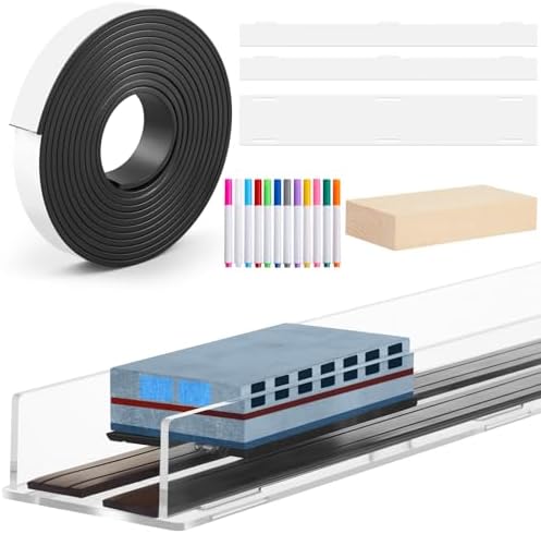 Magnetic Levitation Train Kit Monopolar Magnetic Tape Track Board Wood by Sabary