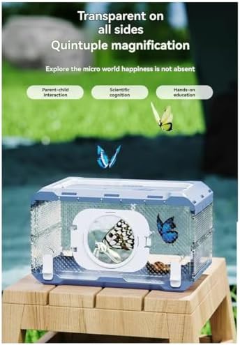 New Bug Viewer Outdoor Insect Box Magnifier Observer Kit Insect Catcher Cage Kids Science Nature Exploration Tools - Image 4