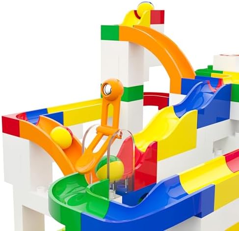 Hubelino Value Bundle Marble Run Track Set - Toy Building Sets, STEM Learning Toys for 4 Year Old Boys & Girls, Made in Germany - Image 3