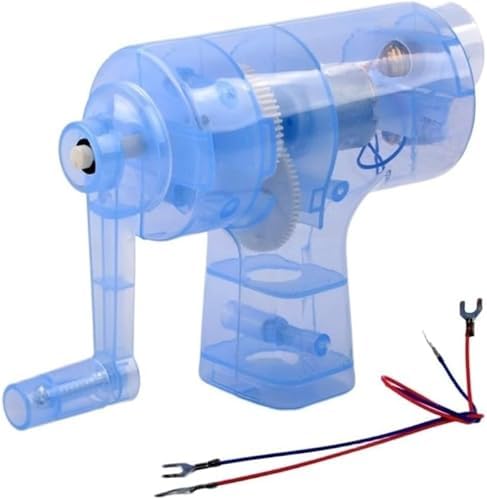 Hand Crank Generator Experiment Kit, Portable Mini Power Model, Electromagnetic Induction Teaching Tool, Physical Electromagnetism Lab Equipment, Educational Science Supplies for School - Image 7
