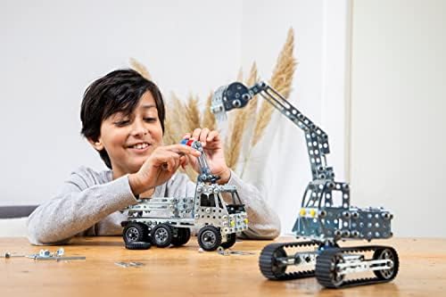 Eitech Starter Series Quad Construction Set & Educational Toy - Intro to Engineering & STEM Learning, Life-Like Steel Frame Replica for Ages 6 and Up - Image 4