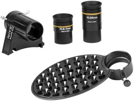 National Geographic 114mm Reflector Telescope with Eyepieces Mount Smartphone Adapter for Astronomy Astrophotography - Image 7