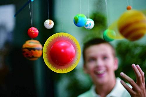 Star Magic 3D Glow-in-the-Dark Solar System Mobile Making Kit - Image 5