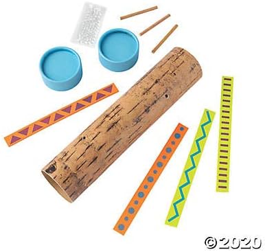 Fun Express Rain Stick Craft Kit 12 Pack - Image 2