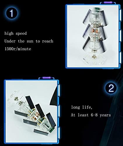 Tree Type Motor Solar Motor Magnetic Levitation Motor Student Science Experiment Solar Toy Scientific Ornaments Magnetic Levitation Base - Image 3