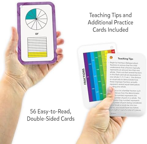 Teacher Created Resources Fractions Flash Cards (EP62053) - Image 5
