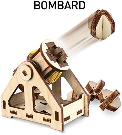 National Geographic Da Vinci Catapult Wood Building STEM Kit for Kids - Image 6