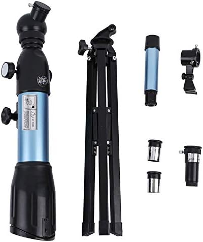 High Power 90X Monocular Telescope for& Adults - Portable Astronomical Refracting Telescope with Tripod, Ideal for Beginners, Travel, and Stargazing - Orange - Image 4