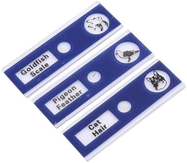12PCS Prepared Microscope Slides, Plastic Colored Biological Sample Biology Slides Root Viewer Kit Microscope Accessories for Students Education (Mix Color) - Image 4