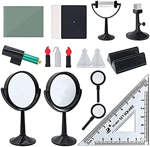 Optical Experiment Kit, Physics Science Lab Optical Experiment Learning Starter Kit, Optics Light Physical Tools for Kids Junior Senior High School Students by GYLSLW