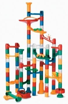 MindWare Marble Run: 123 Piece Set (103 Durable Pieces and 20 Marbles) STEM Building Set for Kids - Image 7