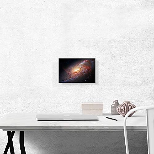 ARTCANVAS Hubble Telescope Messier 15 Globular Cluster Canvas Art Print Stretched Framed Painting Picture Poster Giclee Wall Decor - 12" x 8" (0.75" Deep) - Image 2
