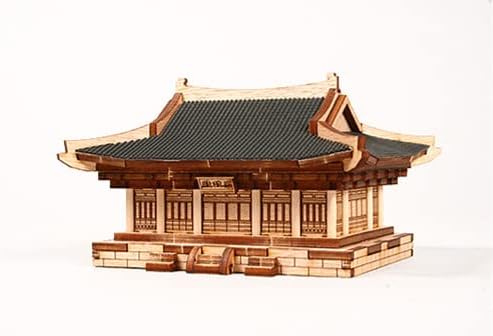 YoungModeler Gyeongbokgung Korean 3D Wooden Puzzle Model Kit C - Image 2