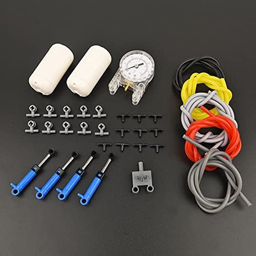 30 Piece Pneumatic Kit Air Pressure Tanks Air Pressure Gauge Accessories Technology Pieces and Parts MOC Spare Parts by Unknown