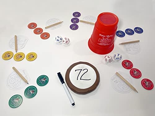Semper Smart Games Full of Bull! Dice Bluffing & Mental Math Game - Image 3
