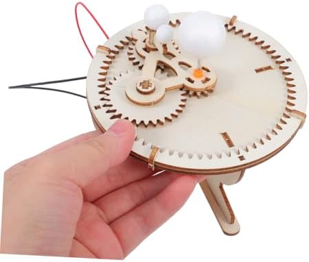 DIY Assembly Space Model Toy for Children, Wooden Kit - Image 4