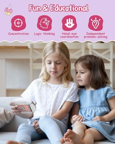 Rotating Puzzle for Toddlers Kids 3+, Travel Essentials Toys - Image 4