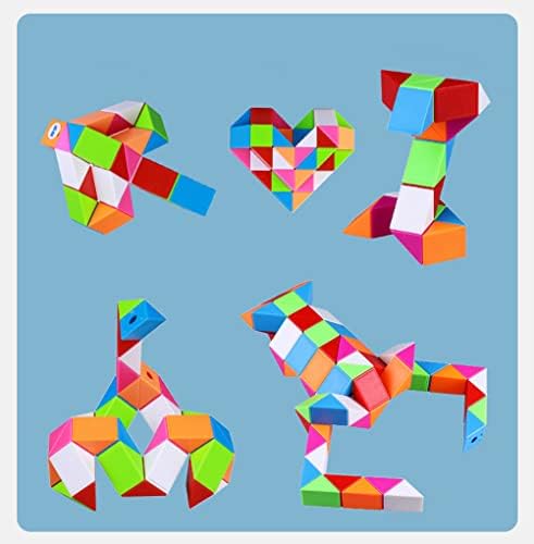 Fidget Magic Ruler Twist Snake Puzzles Brain Teaser Game (60 Block 1PACK) - Image 4