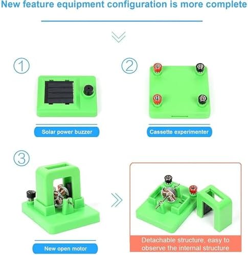 Circuit & Magnetism Experiment Kit - Fun Extended Set for Magnetic & Electromagnetic Force Demonstrations - Image 7