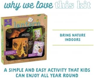 Craft-Tastic Nature Lantern - Nature DIY Craft Kit - Outdoor Crafting Fun - Bring Nature Inside - Comes with Material to Make Lantern with Tea Light - Ages 8+ - Image 4